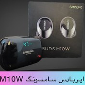 تصویر ایرپاد M10W طرح سامسونگ مشکی به علاوه هدیه یک عدد هندزفری k68 