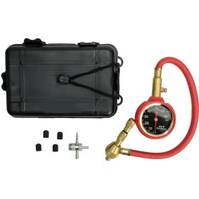 تصویر نشانگر فشار باد آنالوگ و بادخالی کن 4WD 