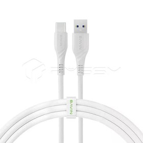 تصویر کابل شارژ باوین مدل Cb210 تایپ سی Bavin charging cable model Cb210 type C