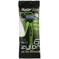 تصویر خودتراش مردانه 6 لبه مستر شیو Master Shave مدل زیلون بسته 1 عددی 