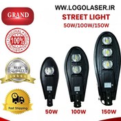 تصویر چراغ خیابانی سرلوله IP65 