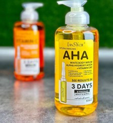 تصویر سرم روشن‌کننده لنسیاد مدل AHA lansyade l.serum AHA