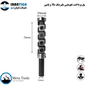 تیغ پرداخت تعویضی بلبرینگ بالا و پایین (meta)