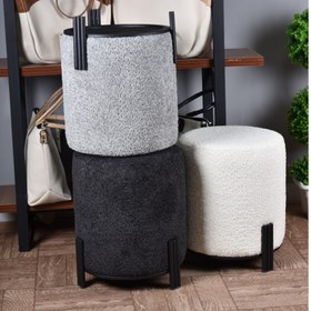 تصویر پاف ویکی با پارچه تدی 