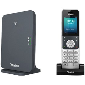تصویر تلفن تحت شبکه W76P یالینک بی سیم ا Yealink W76P DECT Wireless IP Phone Yealink W76P DECT Wireless IP Phone