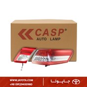 تصویر چراغ خطر عقب تویوتا کمری 2007 - 2009 /2011 - کسپ (چینی) / راست / صندوق Camry 2007 -2009 trunk Bumper tail lamps pair