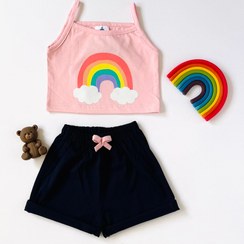 تصویر کراپ شلوارک دخترونه - سایز 