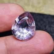 تصویر نگین سنگ آمیترین اصل معدنی با تراش خاص و وزن 9 قیراط کد 28766 