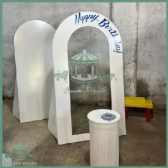 تصویر استند چوبی تولد 