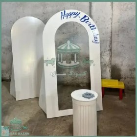 تصویر استند چوبی تولد 