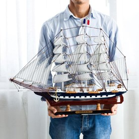 تصویر ماکت چوبی مدل کشتی US COASTGUARD 