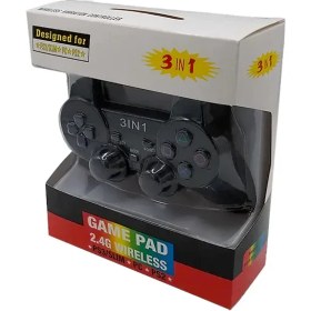 تصویر دسته بازی بی سیم مدل HD-4007 Gamepad HD-4007