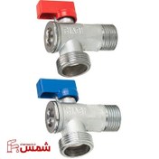 تصویر شیر پیسوار ریابی مدل DN15 