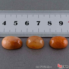 تصویر نگین انگشتر دُر خونی (حسینی) یمنی _کد:۲۰۹۴۴ 