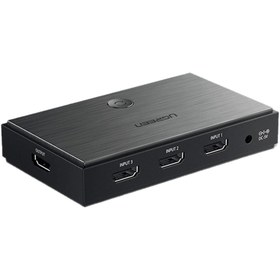 تصویر سوئیچ HDMI یوگرین CM188 مدل 50709 UGREEN CM188 HDMI Switch Box 4 Out HDMI Switching