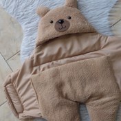 تصویر قنداق فرنگی ممولای خز خرسی کرم 