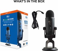 تصویر میکروفون بلو Blue Yeti Blue Yeti Blackout USB Microphone