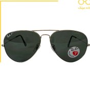 تصویر عینک افتابی ریبن اویتور(خلبانی)۳۰۲۵و۳۰۲۶پلاریزه اورجینال Rayban aviator 3025’3026 polarized