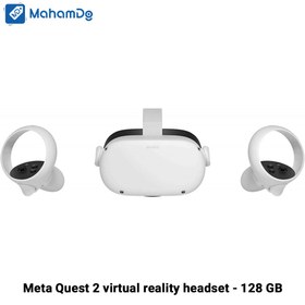 تصویر هدست واقعیت مجازی Meta Quest 2 - حافظه 128GB Oculus Quest 2 virtual reality headset - 128GB memory