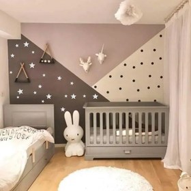 تصویر آینه دکوراتیو ستاره - طلایی 