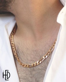 تصویر گردنبند کارتیر طلایی مردانه 