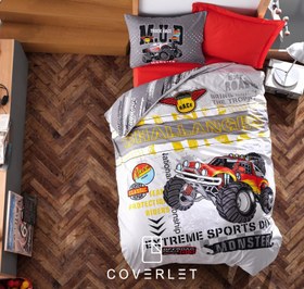 تصویر روتختی پسرانه فانتزی طرح Monster 