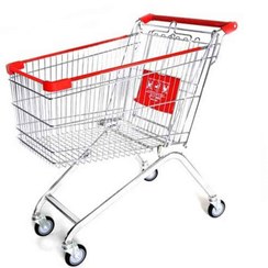 تصویر چرخ فروشگاهی80لیتری-کد8060 