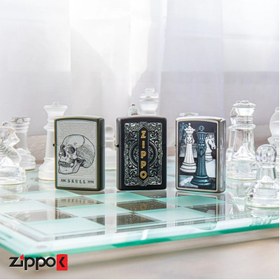 تصویر فندک زیپو اصل Zippo Design کد 49535 49535 218 ZIPPO DESIGN