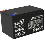 تصویر باتری یو پی اس 12 آمپر UFO 12 amp UFO UPS battery