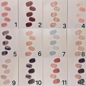 تصویر نیل رپ کاشت ناخن 16عددی 