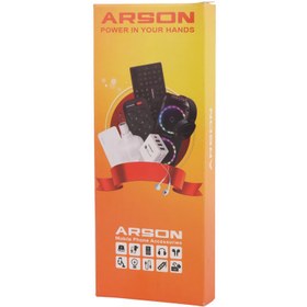 تصویر کابل آیفونی فست شارژ Arson AN-M6 2.1A 1m Arson AN-M6 2.1A 1m Lightning Cable