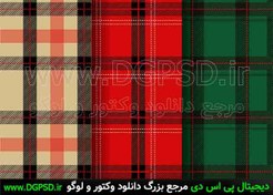 تصویر وکتور پارچه چهار خونه شطرنجی 