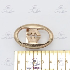 تصویر سگک کمربند زنانه طلایی مدل 6 