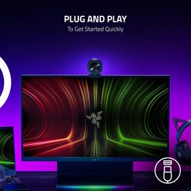 تصویر وبکم استریم Razer مدل Kiyo X Razer Kiyo X Webcam