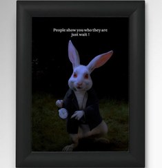 تصویر تابلو پینترستی خرگوش 