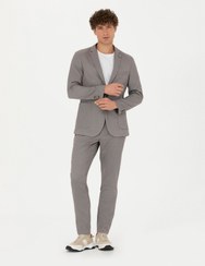 تصویر ست کت و شلوار مردانه آستین بلند راه راه | پیر کاردین Pierre Cardin 938128 