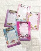 تصویر تخته شاسی فانتزیa5 همراه بابرگه طرح دخترانه 