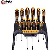 تصویر ست پیچ گوشتی 14 عددی اینکو Ingco HKSD1428 Ingco HKSD1428 Screwdriver Set 14 PCS