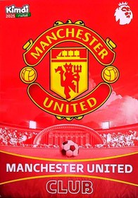 تصویر کارت کیمدی فوتبالی کلاب تیم منچستریونایتد 2025 به همراه برچسب MANCHESTER UNITED