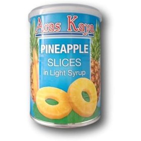 تصویر کمپوت آناناس مدل Aras Kaya ـ 565 گرم Aras Kaya pineapple compote 565g