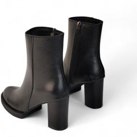 تصویر نیم بوت چرم زنانه Ws۴۰۰۶ - 38 cactus leather ws 4006