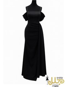 تصویر پیراهن ماکسی زنانه ساده سایز ۳۶ 