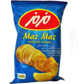 تصویر چیپس 65 گرم مزه نمکی مزمز 