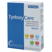 تصویر قرص تایدوکسی کر tydoxy care-آنتی بیوتیک چند منظوره پرندگان زینتی - 10ورق بصورت پلمپ ydoxy care