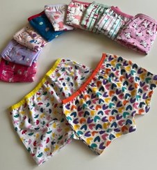 تصویر شورت نخ پنبه پادار دخترانه آداک 