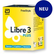 تصویر سنسور پایش قند مداوم فری استایل لیبره 3 پلاس – Freestyle Libre3Plus 