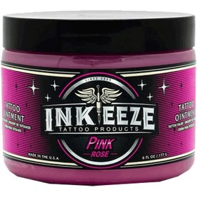 تصویر کرم حین کار ۱۸۸ گرمی صورتی PINK TATTOO OINTMENT 188gr Inkeeze 