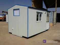 تصویر کیوسک کارگاهی ۴*۲.۴ درجه ۳ 