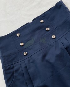 تصویر دامن سرمه ای 