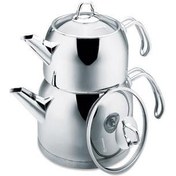 تصویر ست کتری و قوری کرکماز مدل A105 ظرفیت ۲ لیتر استیل ضد زنگ 